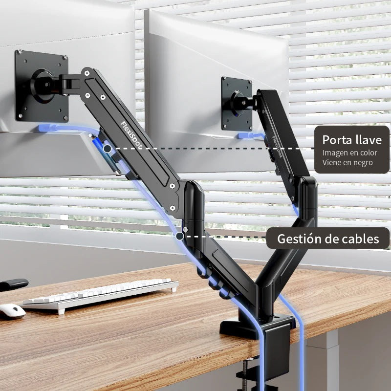 Flexispot F5D Series Soporte Doble para Monitor
