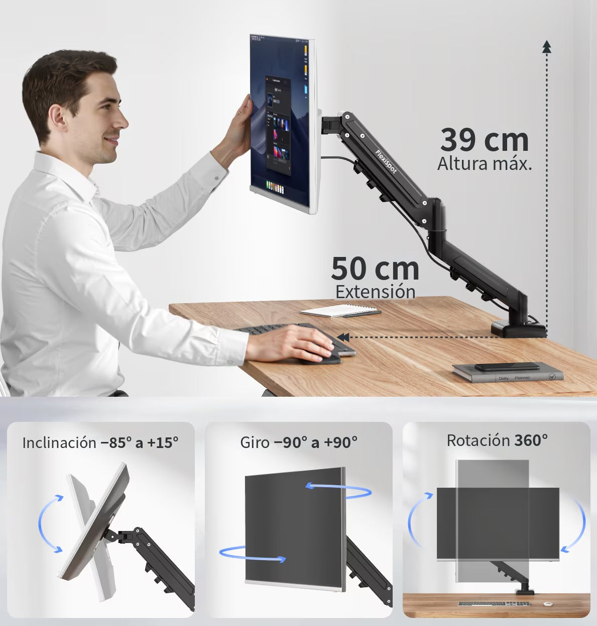 FlexiSpot F5 Series Soporte para Monitor
